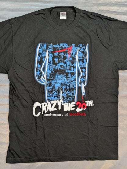 葛西純 20周年記念「CRAZY THE 20TH」Tシャツ