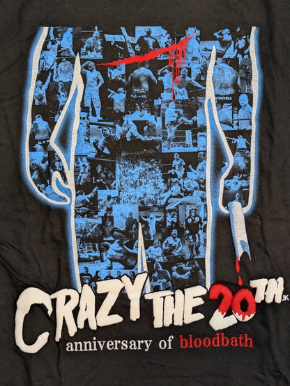 葛西純 20周年記念「CRAZY THE 20TH」Tシャツ