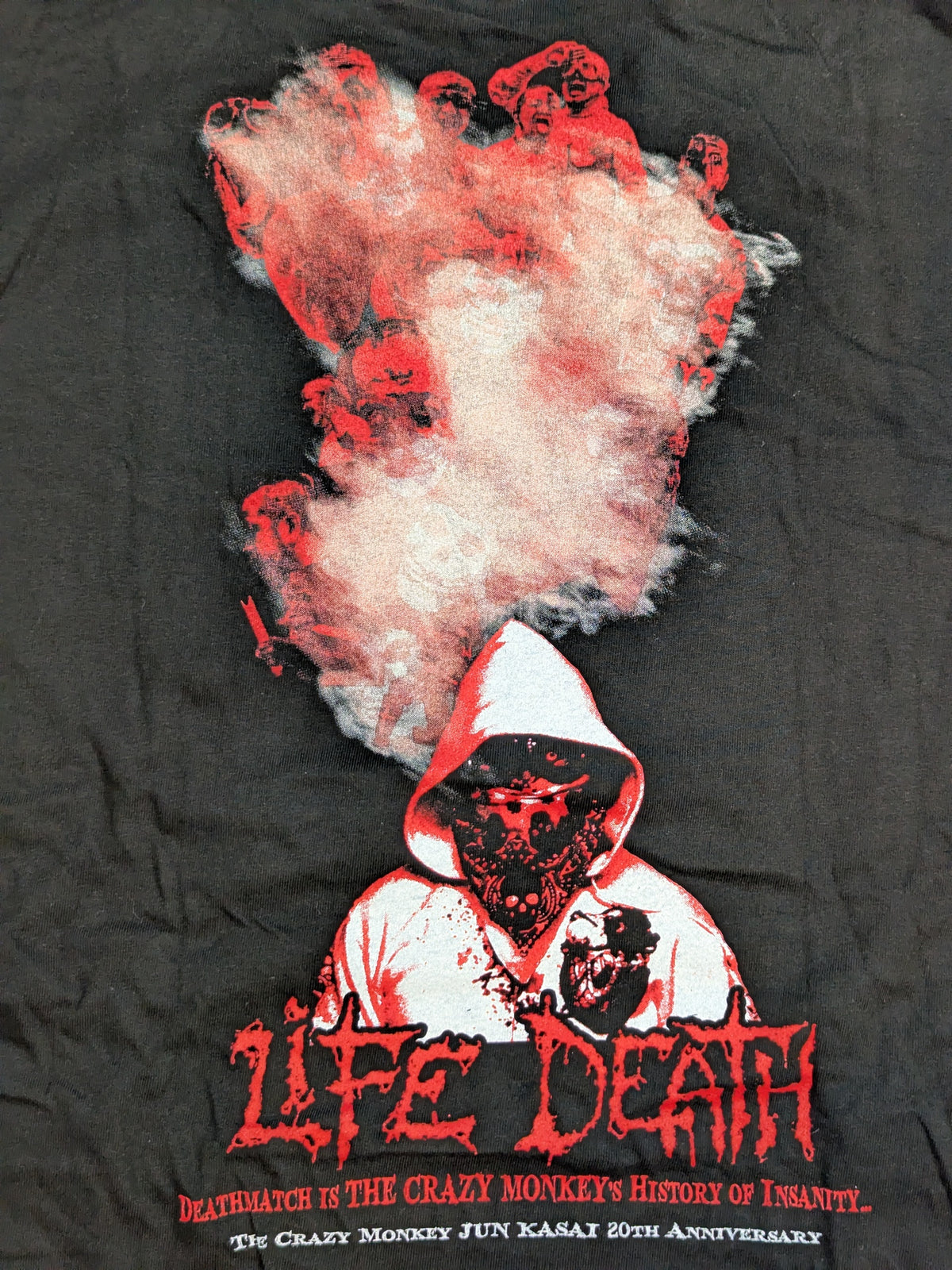 葛西純 20周年記念「CRAZY THE 20TH」Tシャツ