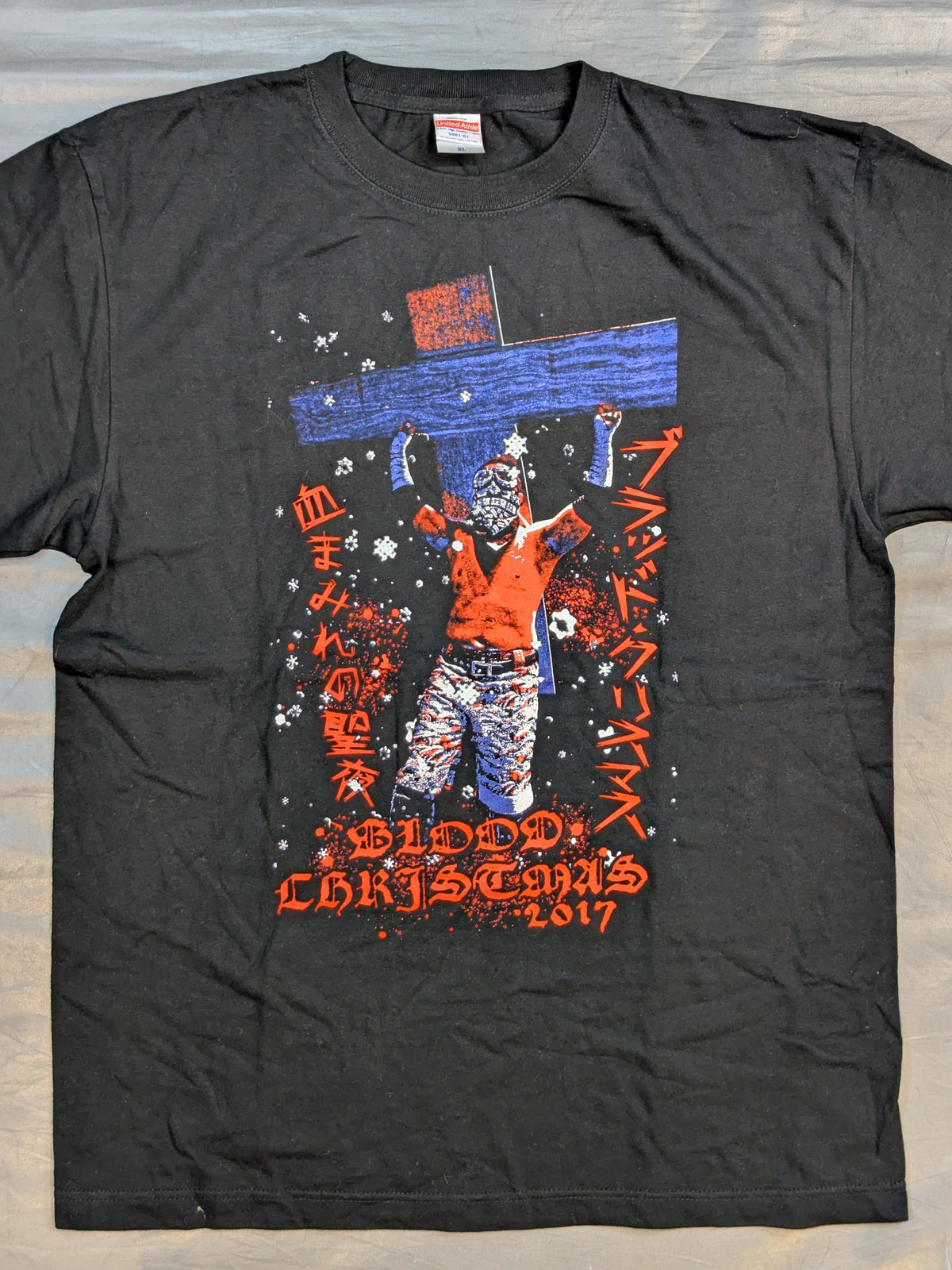 葛西純「BLOOD CHRISTMAS 2017」Tシャツ