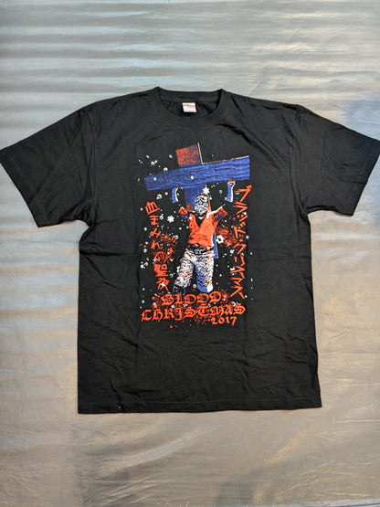 葛西純「BLOOD CHRISTMAS 2017」Tシャツ