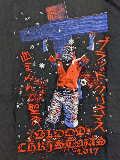 葛西純「BLOOD CHRISTMAS 2017」Tシャツ