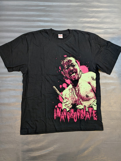 葛西純「INAPPROPRIATE」Tシャツ