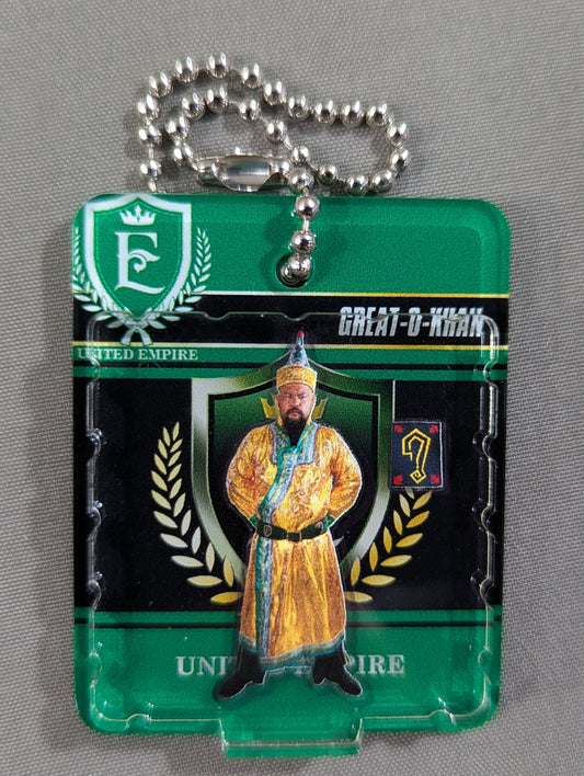 Great-O-Khan Blister pack-shaped acrylic keychain