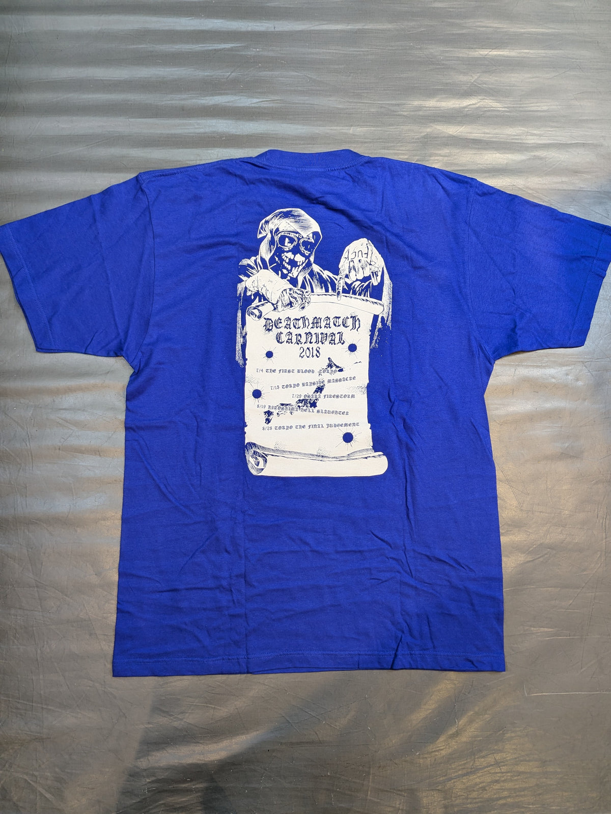 葛西純「デスマッチカーニバル 2018」Tシャツ②