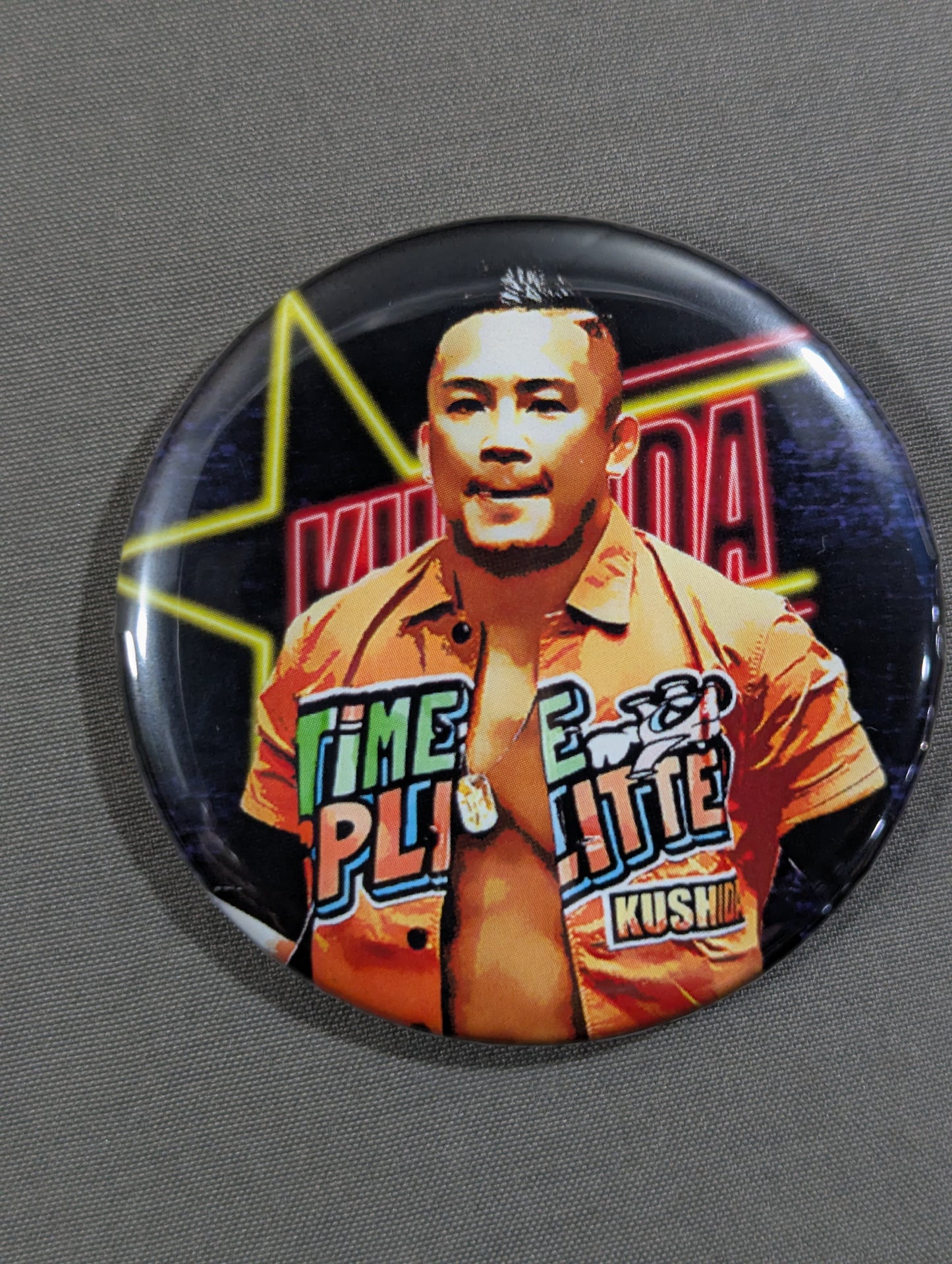 KUSHIDA BOSJ33 缶バッジ