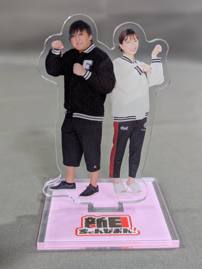 新日ちゃんぴおん! タイチ＆三谷紬「タイつむチャンネル タイちゃん♡つむちゃん」アクリルスタンド