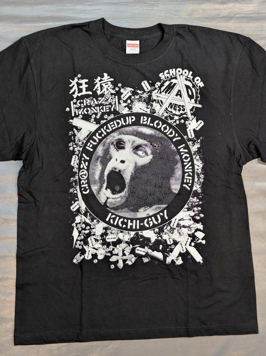 ★植地毅氏デザイン★ 葛西純「狂猿」Tシャツ