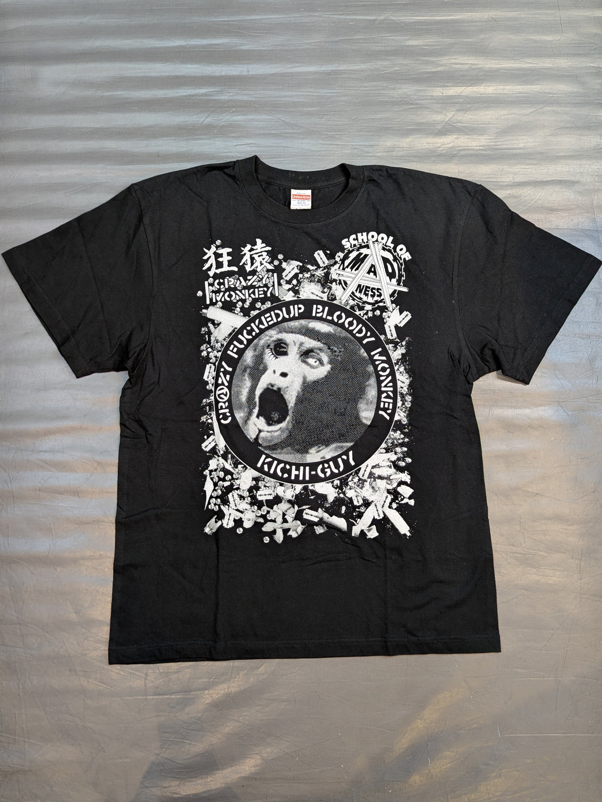 ★植地毅氏デザイン★ 葛西純「狂猿」Tシャツ