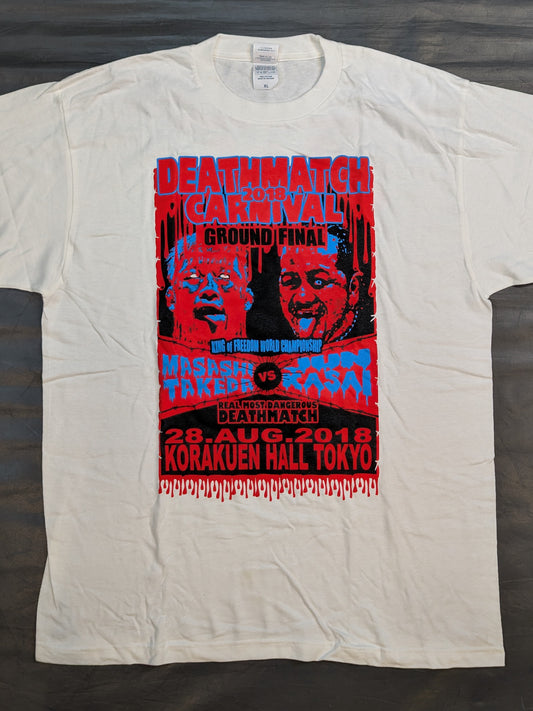 葛西純「デスマッチカーニバル 2018 GRAND FINAL」Tシャツ