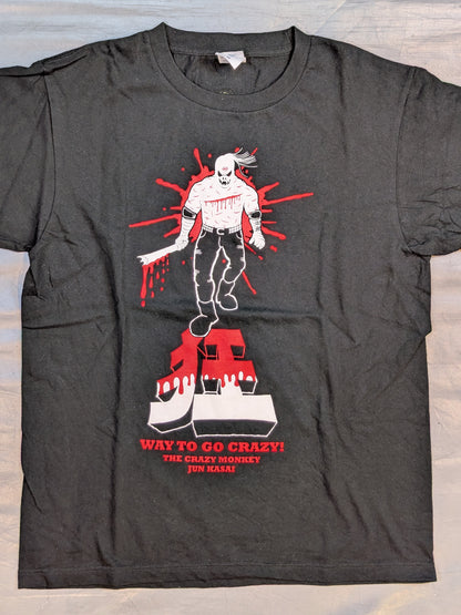 葛西純「狂猿 Jun San Go!」Tシャツ