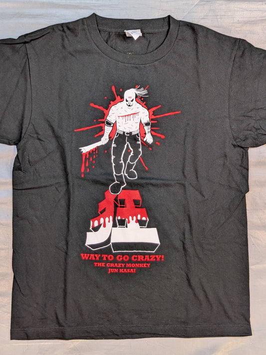 葛西純「狂猿 Jun San Go!」Tシャツ