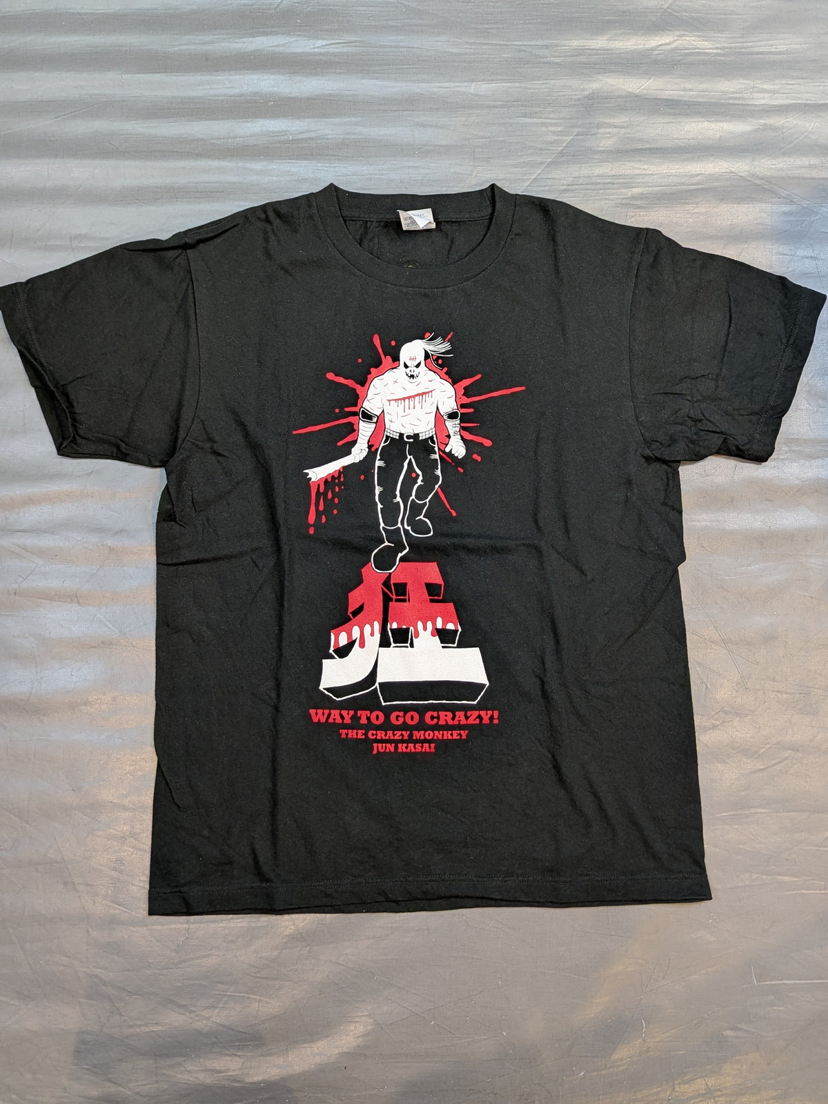 葛西純「狂猿 Jun San Go!」Tシャツ