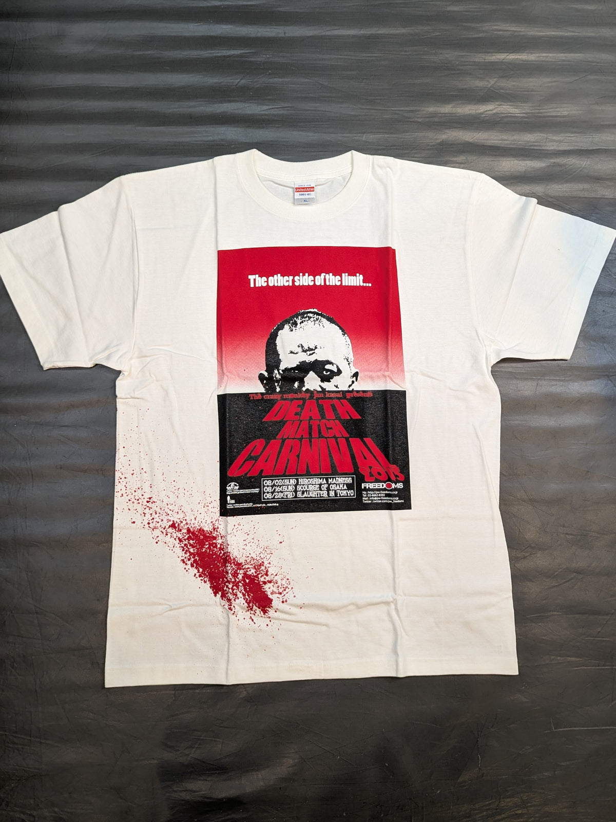 葛西純プロデュース「デスマッチカーニバル 2016」Tシャツ