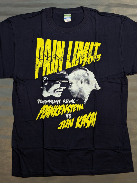 ★ Limited Edition ★ Jun Kasai-hosted Deathmatch Tournament "PAIN LIMIT 2015" T-shirt
