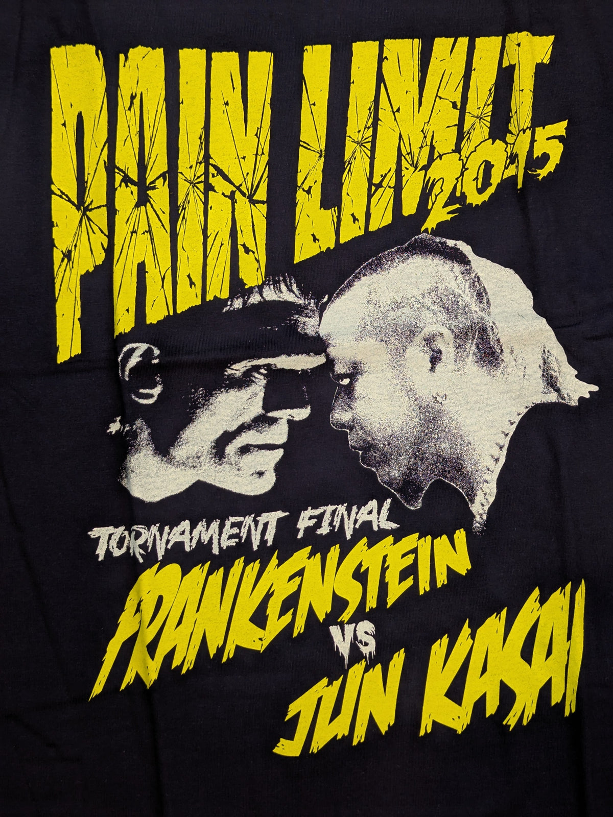 ★限定版★ 葛西純主催デスマッチトーナメント「PAIN LIMIT 2015」Tシャツ