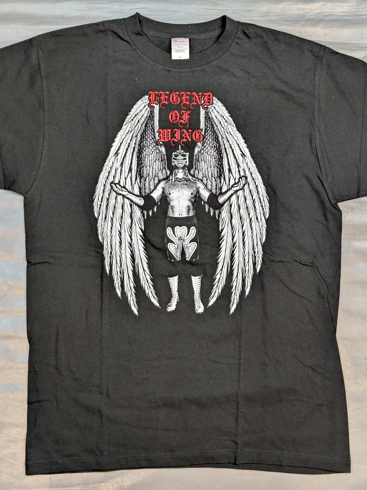 ジ・ウィンガー「LEGEND OF WING」Tシャツ(ブラック)