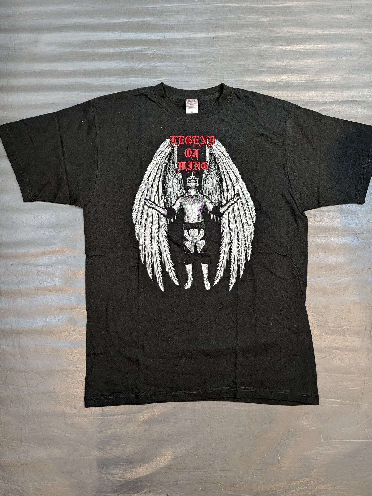 ジ・ウィンガー「LEGEND OF WING」Tシャツ(ブラック)