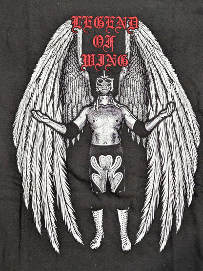 ジ・ウィンガー「LEGEND OF WING」Tシャツ(ブラック)