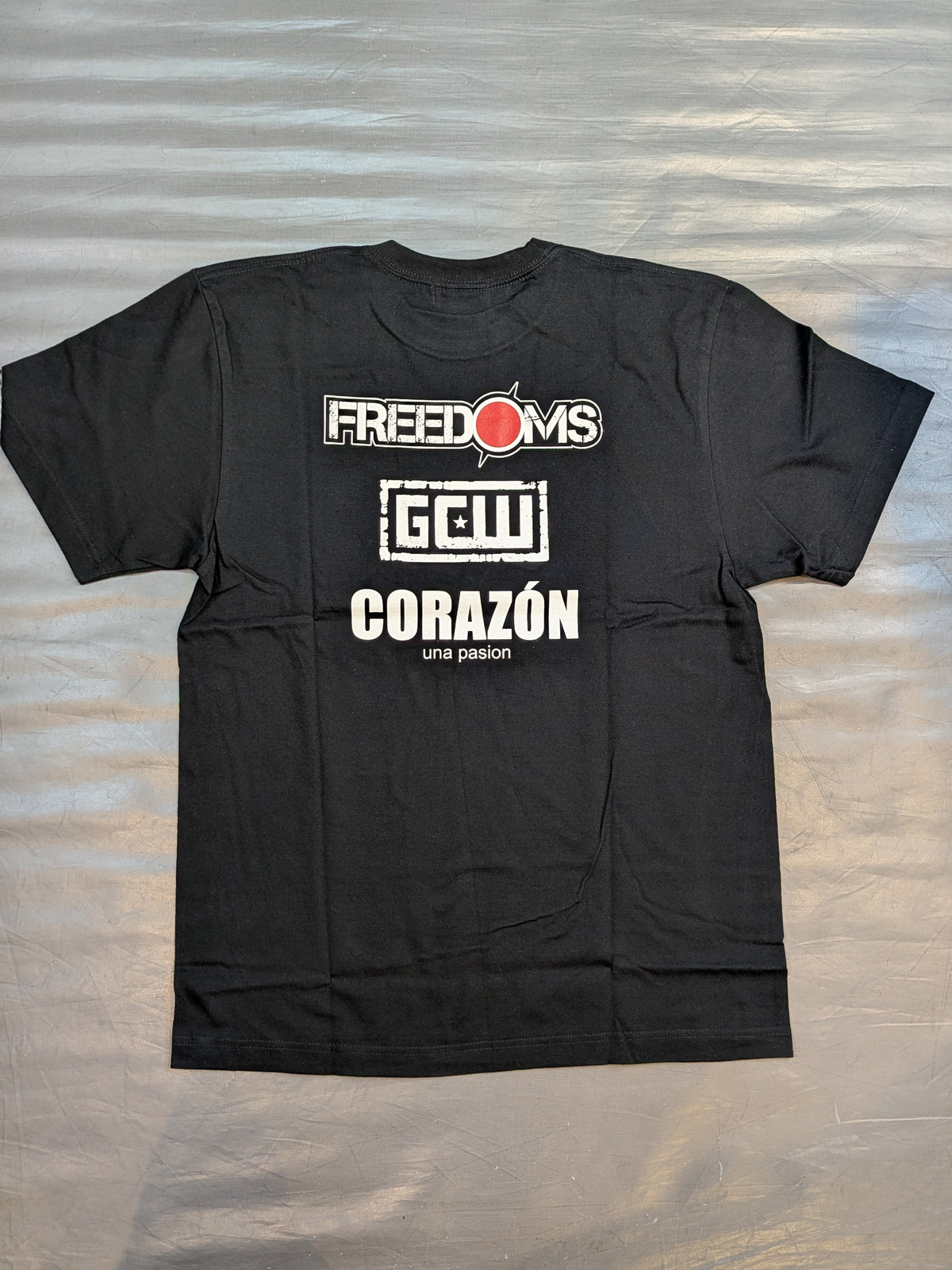 FREEDOMS旗揚げ13周年記念大会「FREEDOMS対GCW デスマッチ対抗戦 ピクチャーTシャツ
