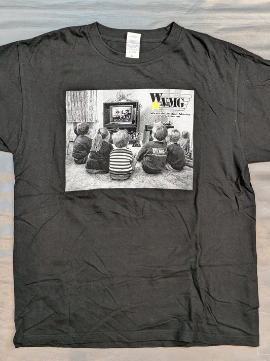 レッスルビデオマニアグルーサム「W★VMG」Tシャツ
