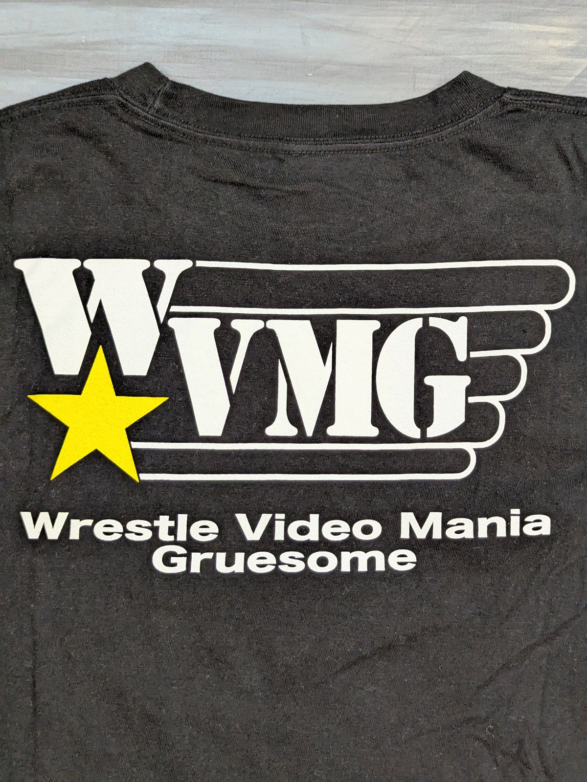 レッスルビデオマニアグルーサム「W★VMG」Tシャツ