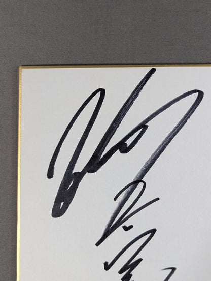 KENTA & Yoshihiro Takayama  vs Mohamed Doyone & Daisuke Ikeda (photo sticker  attached)