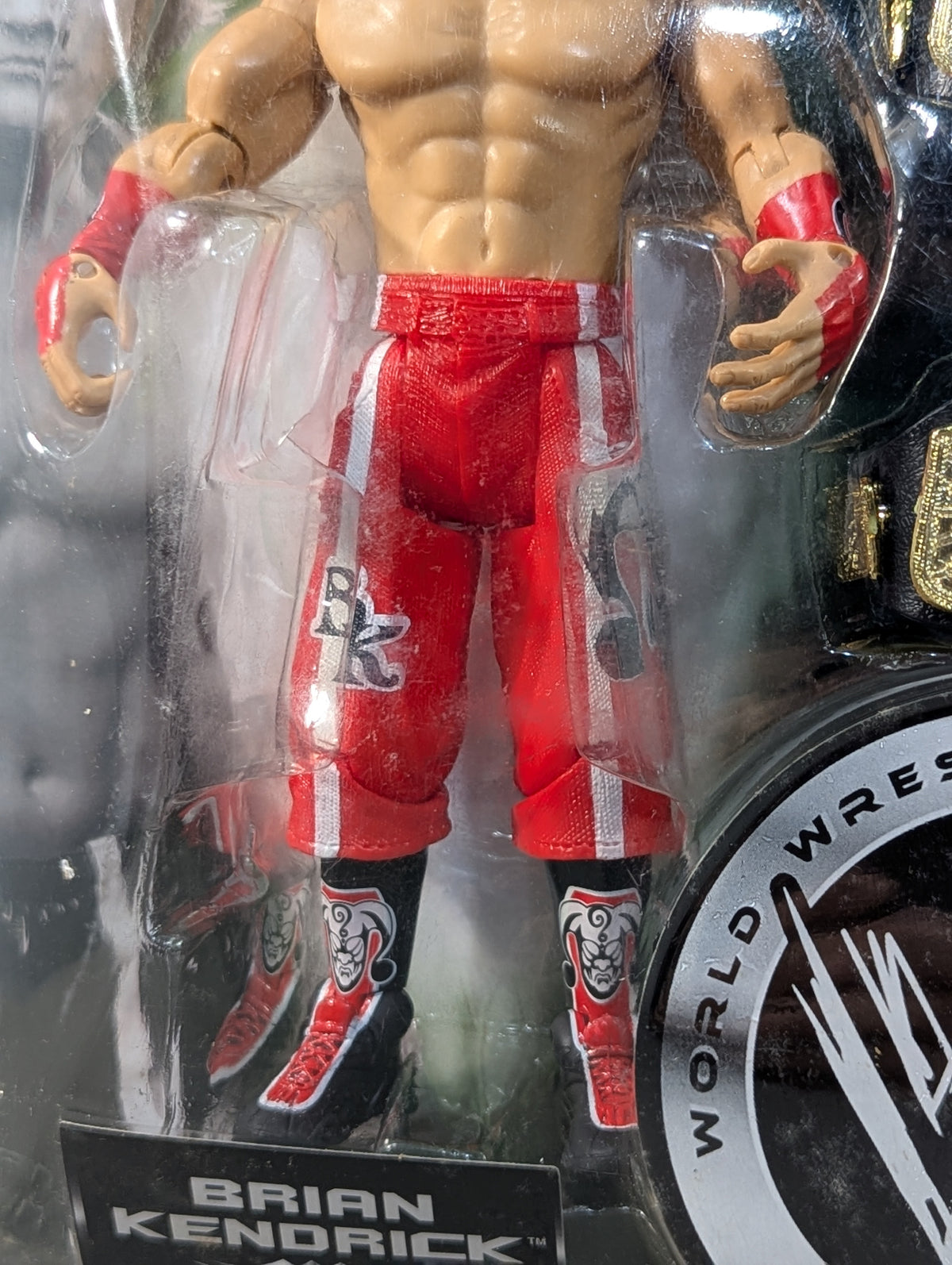 ブライアン・ケンドリック＆ポール・ロンドン(WWEタッグ王座ベルト)