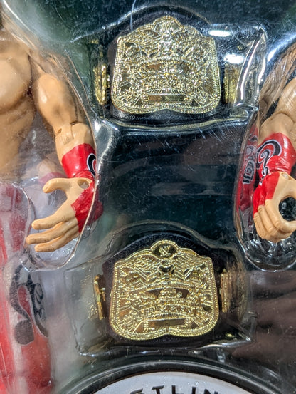 ブライアン・ケンドリック＆ポール・ロンドン(WWEタッグ王座ベルト)