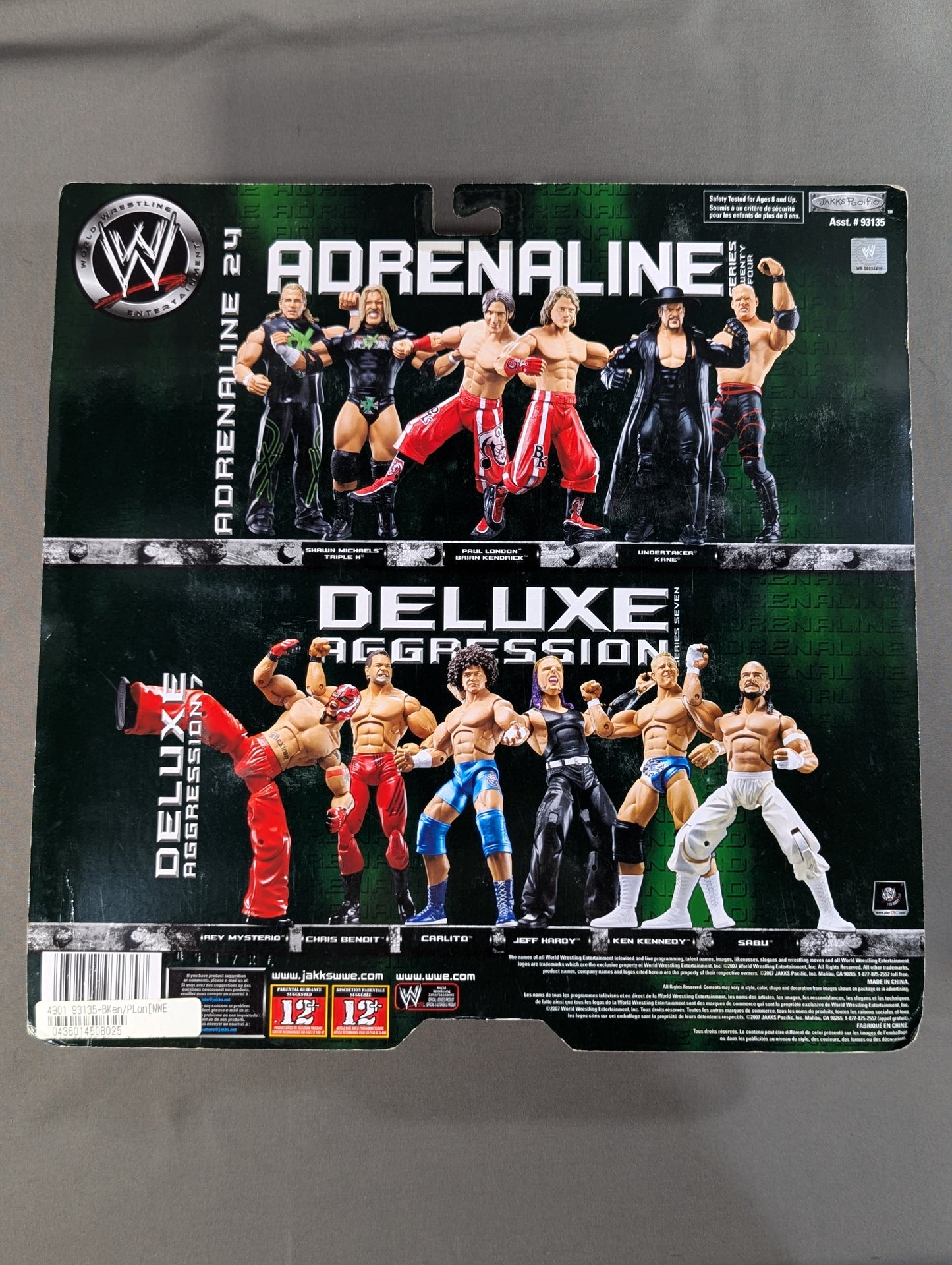 ブライアン・ケンドリック＆ポール・ロンドン(WWEタッグ王座ベルト)