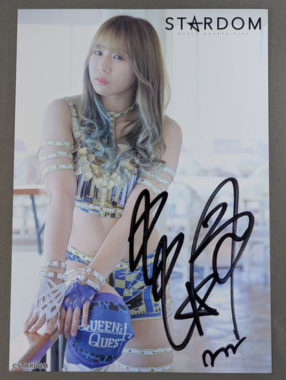 Momo Watanabe  hand signed autograph  Starda Pro-Photo  (K-4)