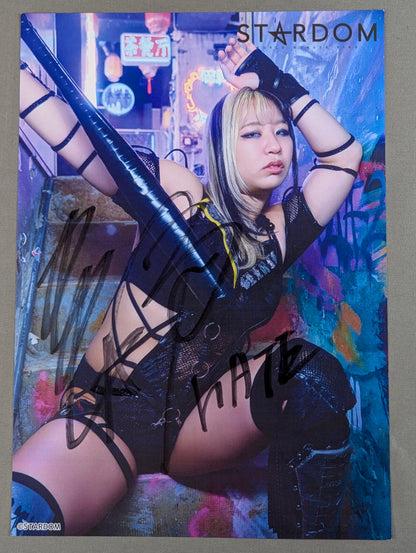 Momo Watanabe  hand signed autograph  Starda Pro-Photo  (K-5)