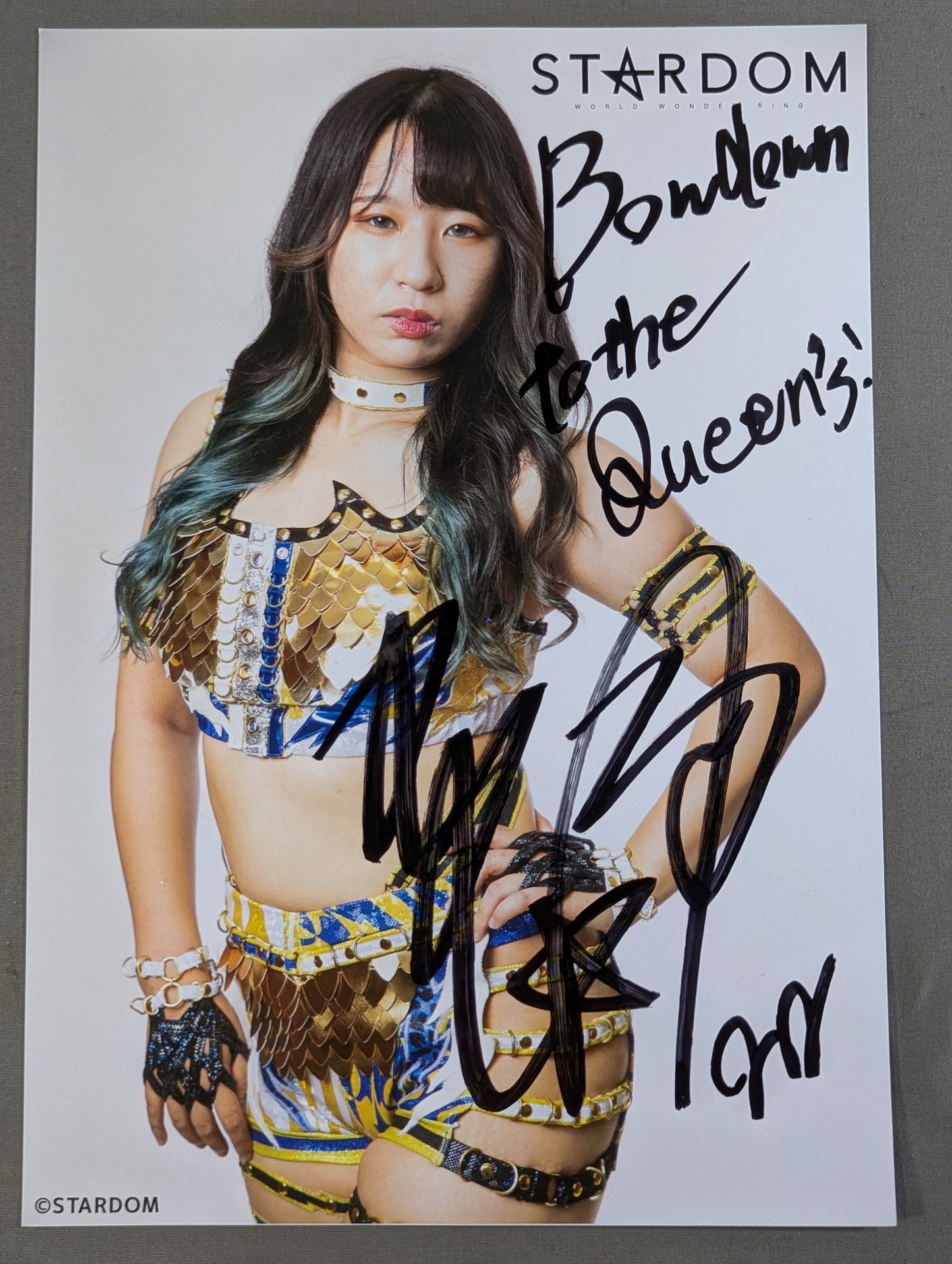 Momo Watanabe  hand signed autograph  Starda Pro-Photo (K-6)