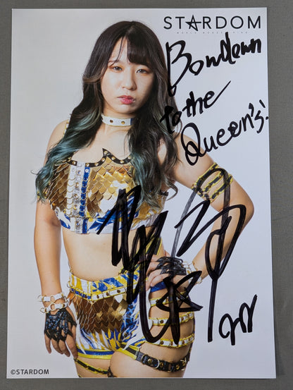 Momo Watanabe  hand signed autograph  Starda Pro-Photo (K-6)