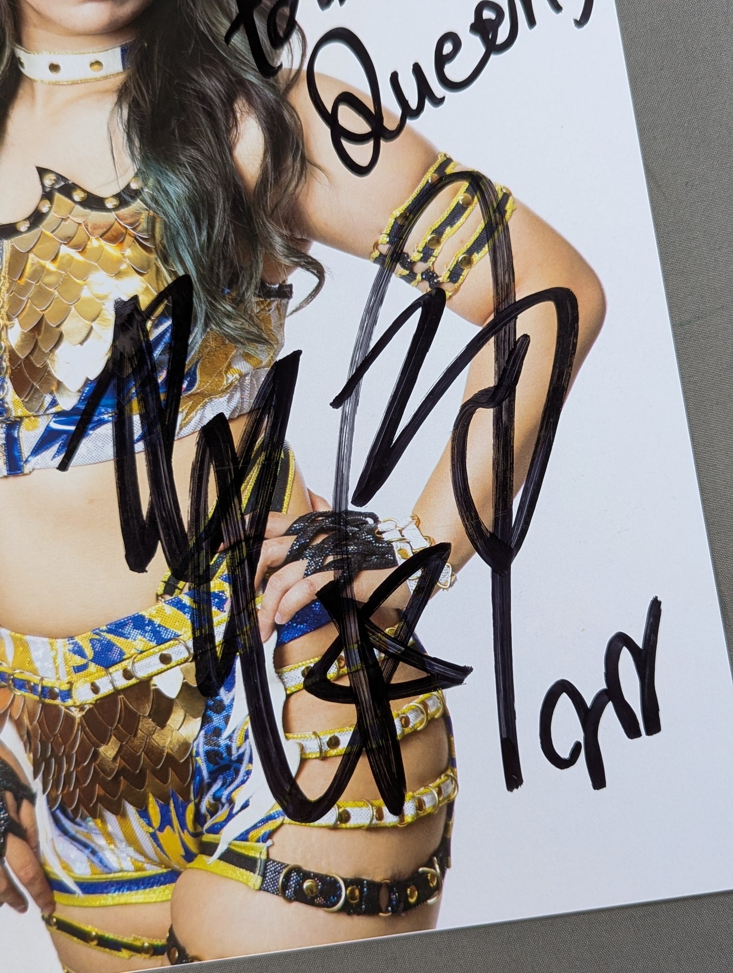 Momo Watanabe  hand signed autograph  Starda Pro-Photo (K-6)