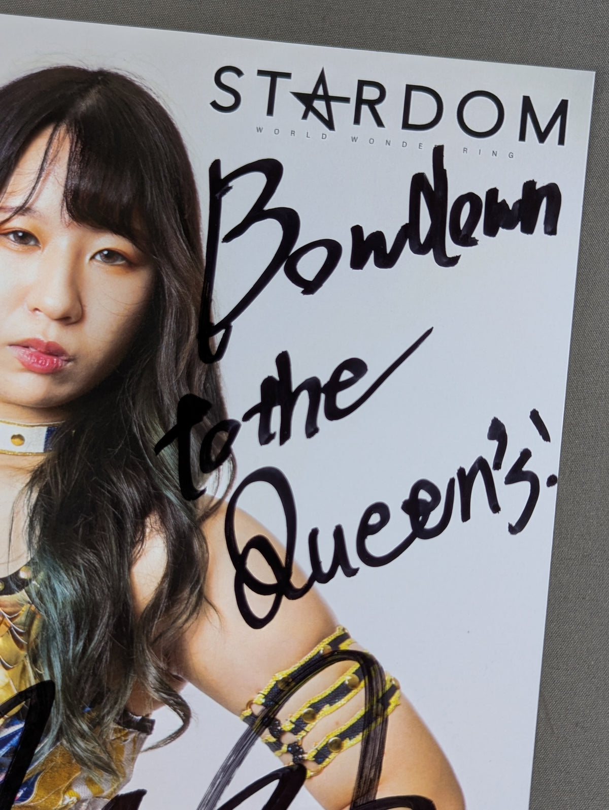 Momo Watanabe  hand signed autograph  Starda Pro-Photo (K-6)