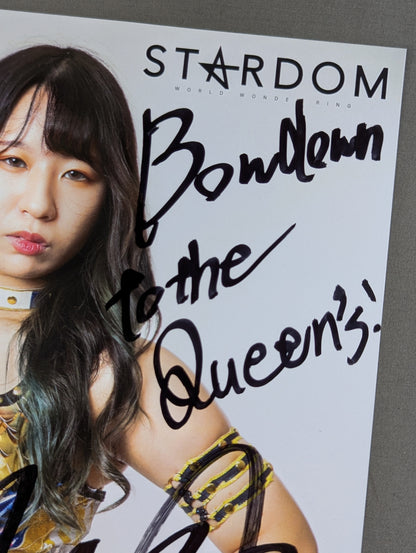 Momo Watanabe  hand signed autograph  Starda Pro-Photo (K-6)