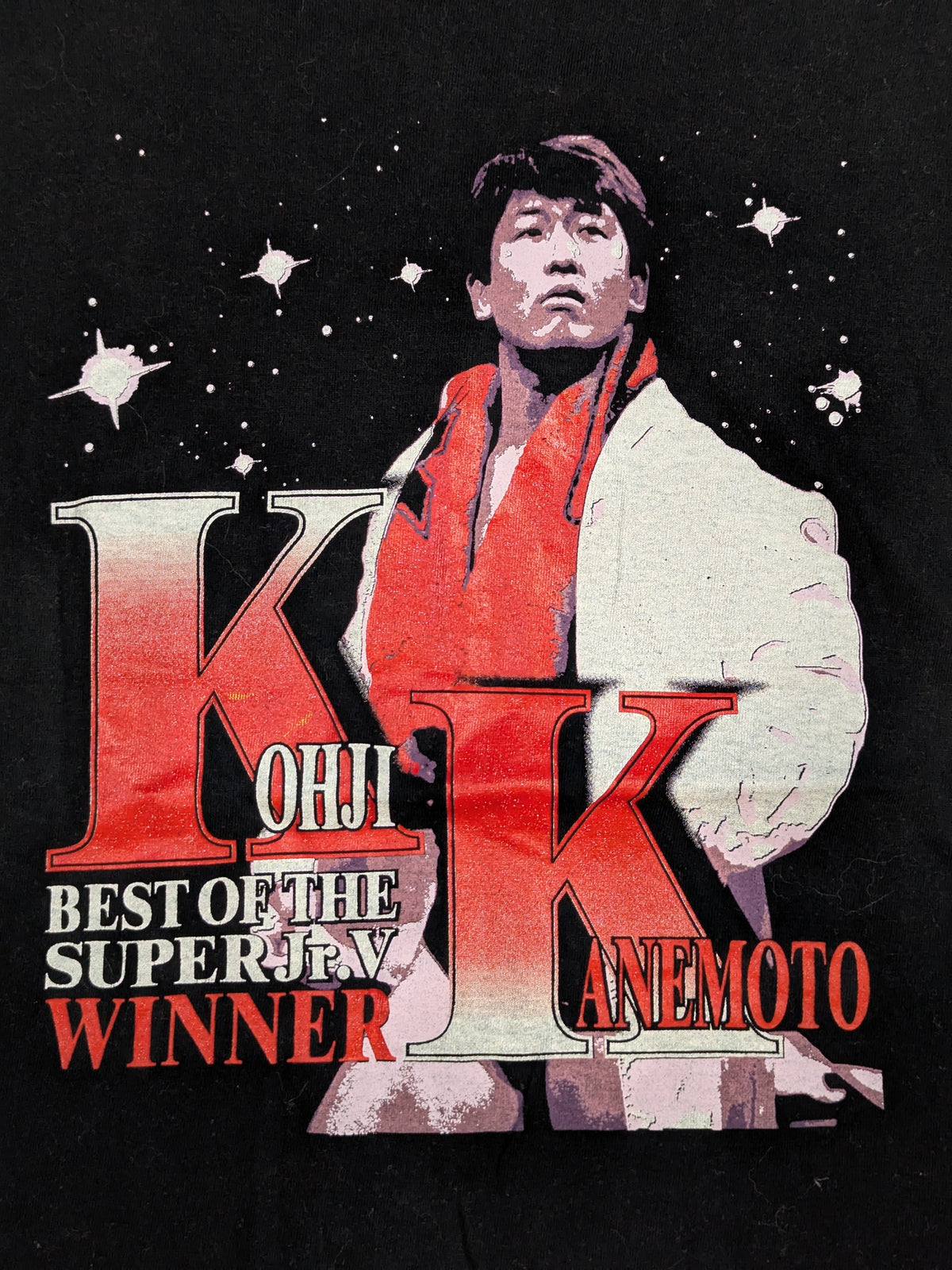Koji Kanemoto "BEST OF THE SUPER Jr.V. WINNER" Picture T-shirt