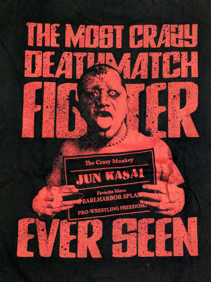 葛西純「KASAI IS SERIOUSIY SAVAGE!」Tシャツ