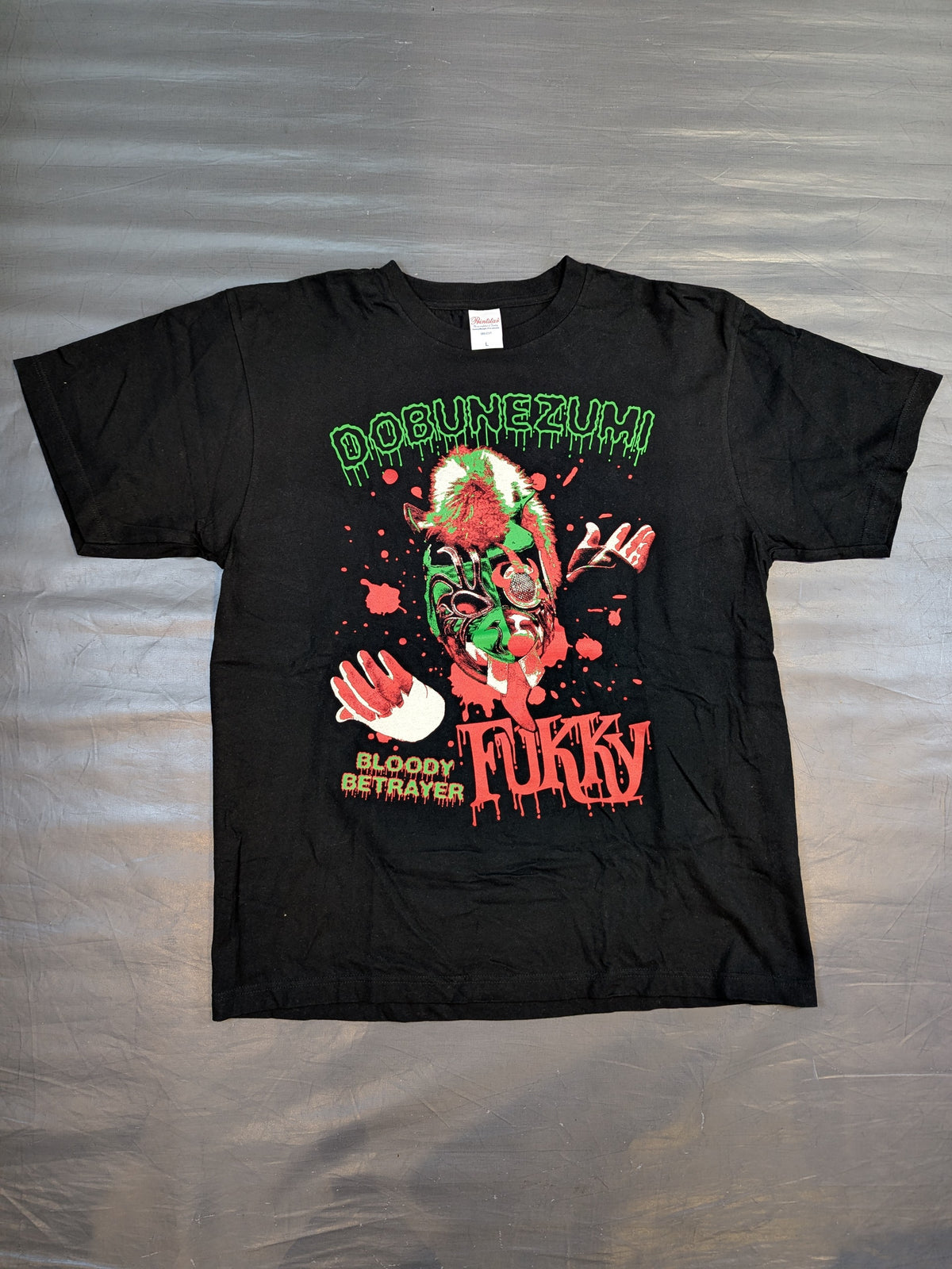 ドブネズミ・フッキー(吹本賢児)「BLOODY BETRAYER」Tシャツ②