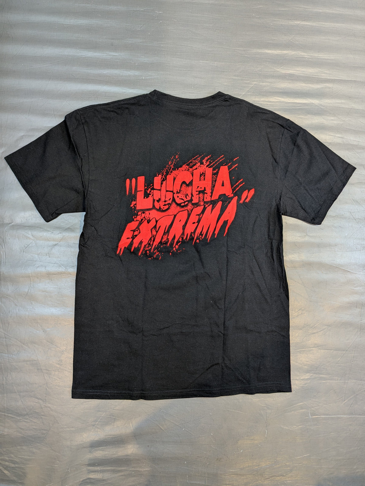 Violento Jack "DEATHMATCH LUCHADOR" Illustration T-Shirt (1) (Black)