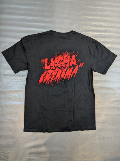 Violento Jack "DEATHMATCH LUCHADOR" Illustration T-Shirt (1) (Black)