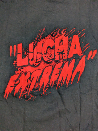 Violento Jack "DEATHMATCH LUCHADOR" Illustration T-Shirt (1) (Black)