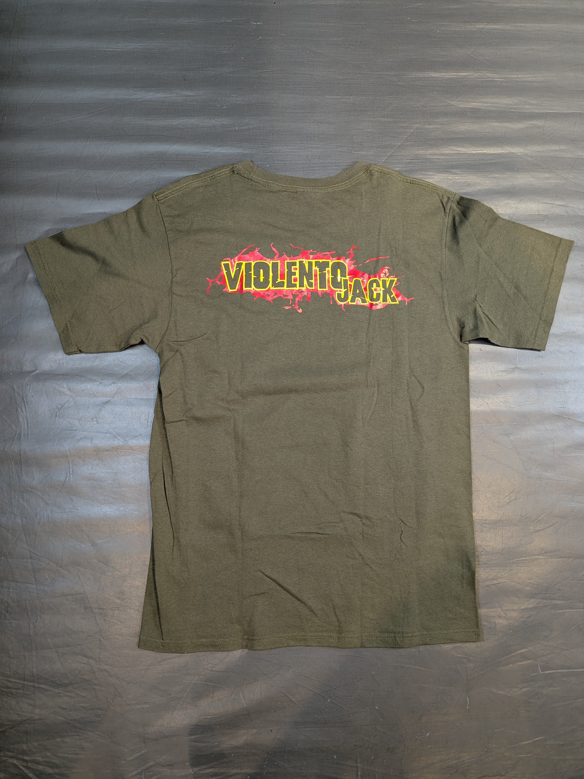 Violento Jack "Monster Master" Illustration T-Shirt (Khaki)