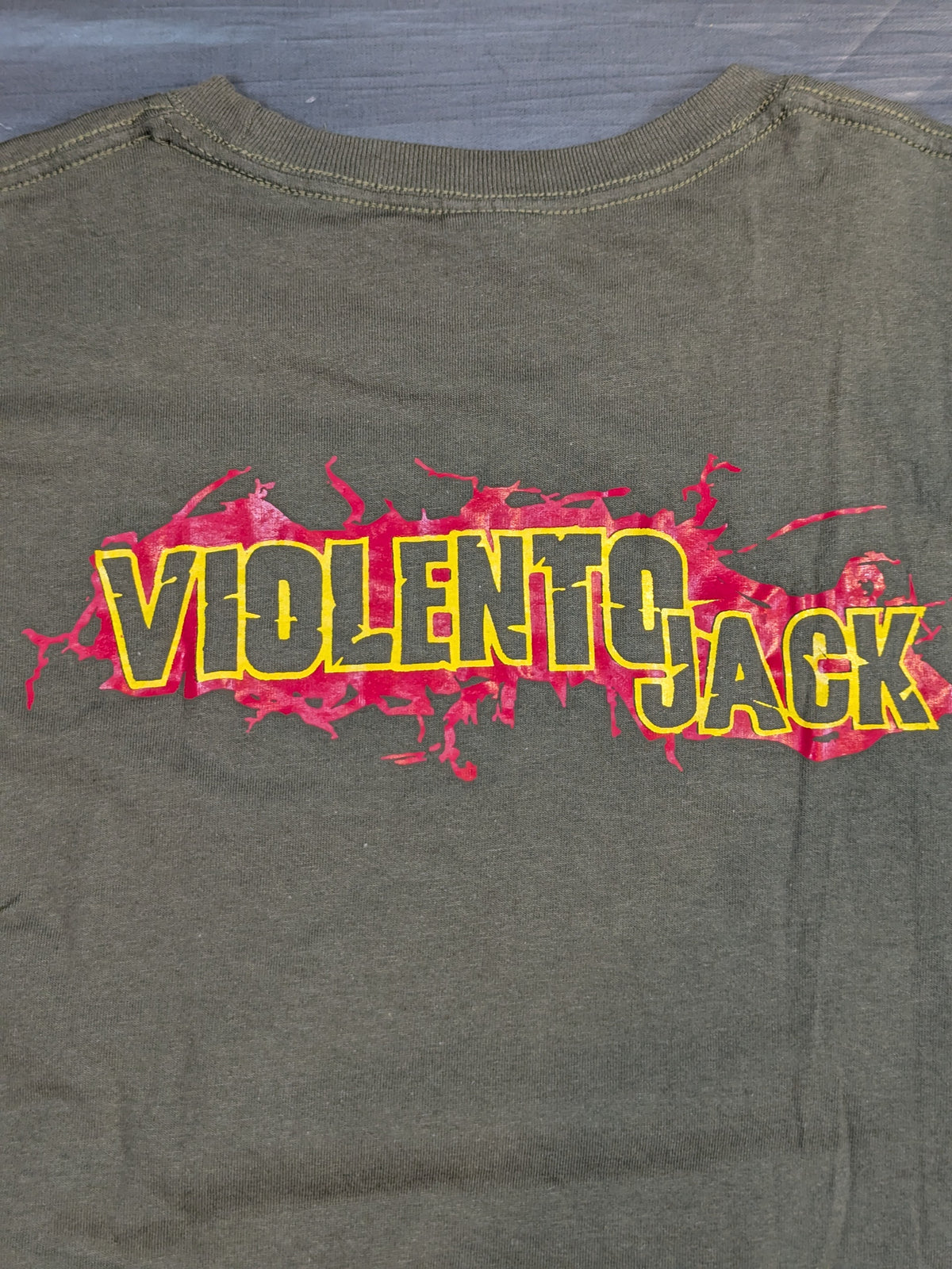 Violento Jack "Monster Master" Illustration T-Shirt (Khaki)