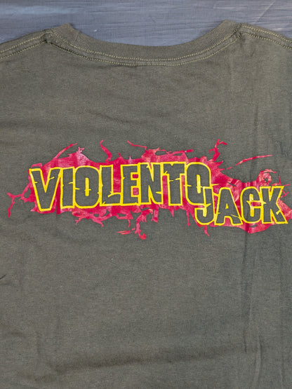 Violento Jack "Monster Master" Illustration T-Shirt (Khaki)