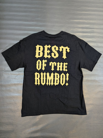 ビオレント・ジャック「DEATHMATCH LUCHADOR」イラストTシャツ②(ブラック)