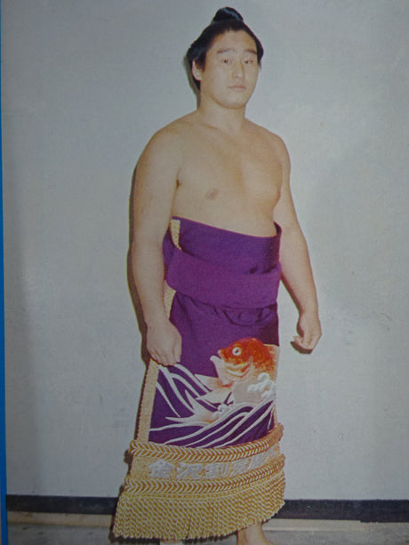 天龍源一郎 ★1976年 大相撲実使用の化粧廻し★
