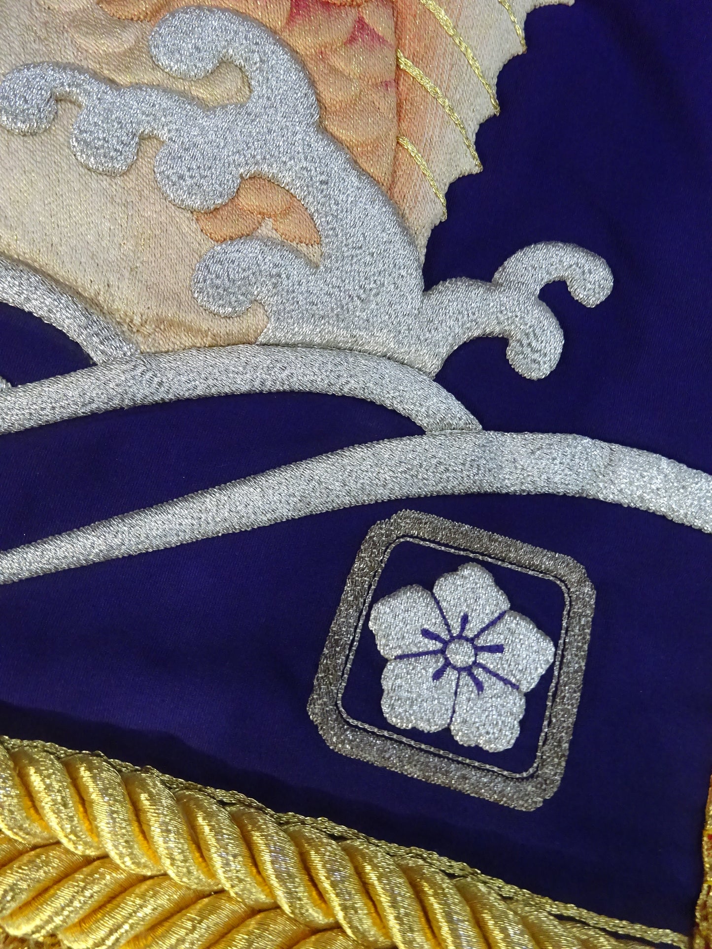 ★Tenryu Genichiro  1976 Grand Sumo worn by him  Makeup Mawashi ★
