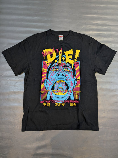 D.I.E「HAVE A NICE D.I.E!」イラストTシャツ